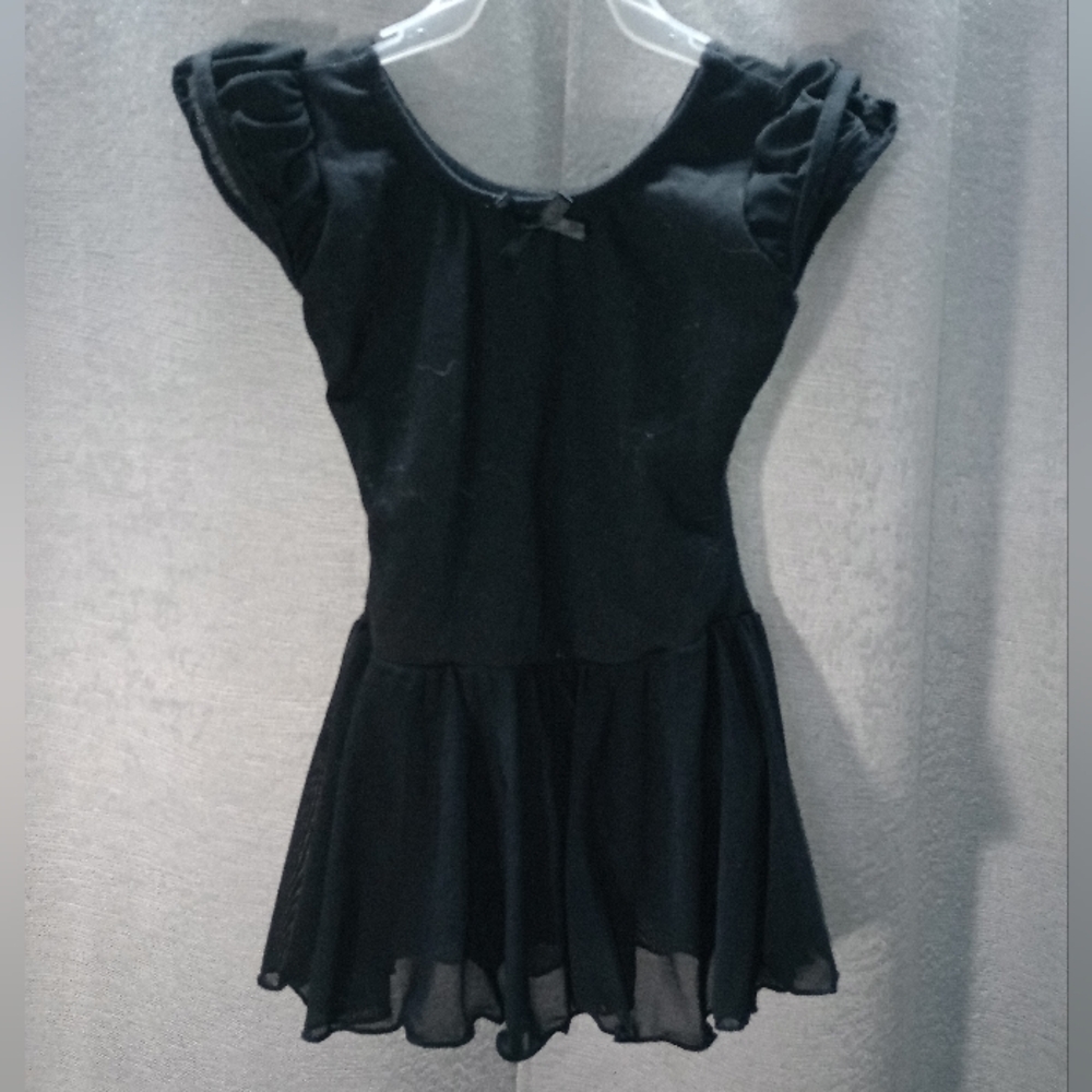 Girl's Black Ballerina Costume